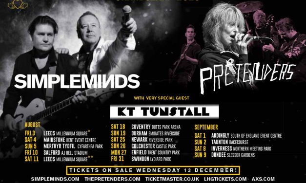 Midas Merthyr Music: Simple Minds, The Pretenders and KT Tunstall