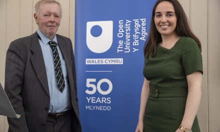 50 years of The Open University in Wales celebrated with unique historical display
