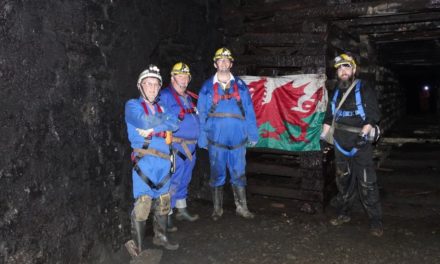 Joel James MS visits historic tunnel with big future