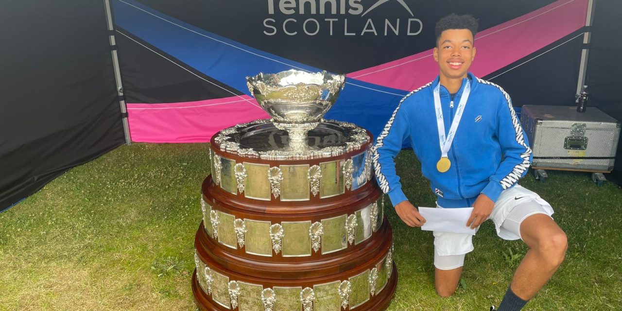 Rhondda Cynon Taf tennis star, 16, wins Junior Open title
