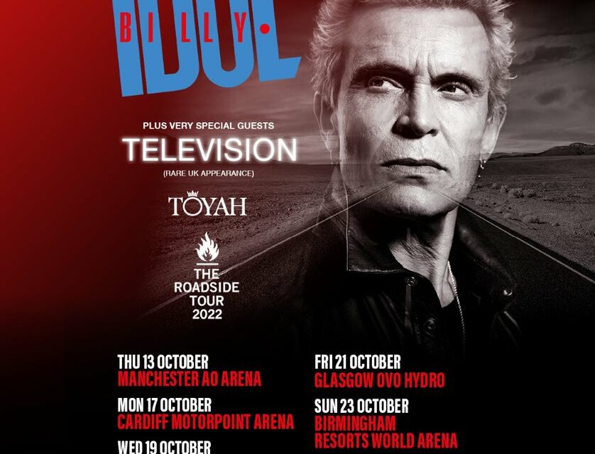 Billy Idol-Television-Toyah spearhead three pronged punk attack for Cardiff