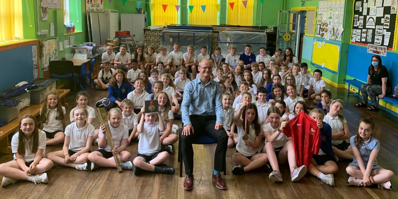 Olympic athlete visits WOW twice in a week