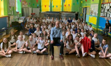 Olympic athlete visits WOW twice in a week