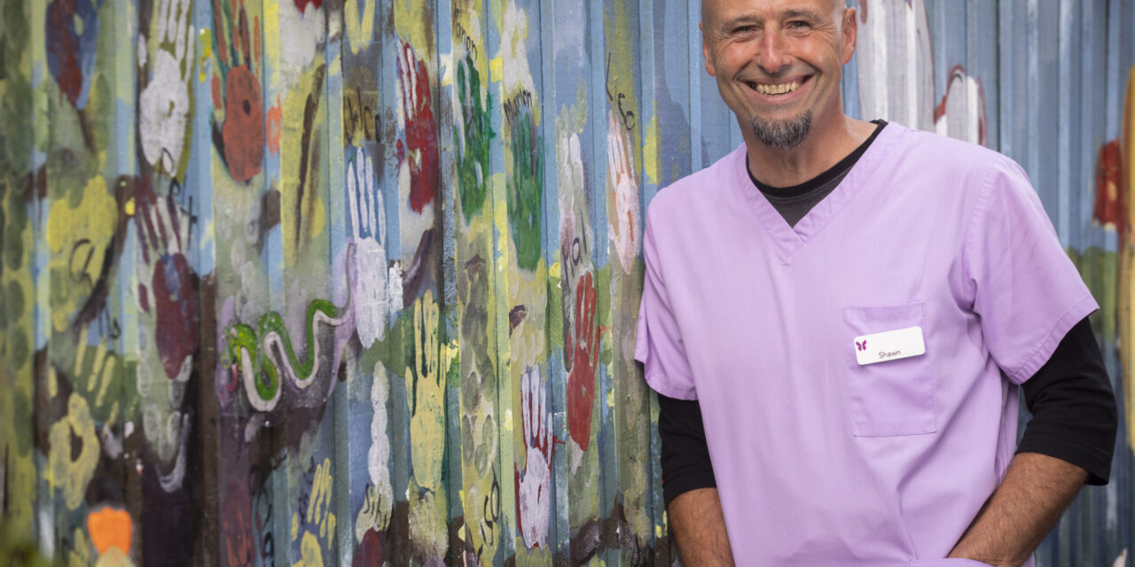 Ex-motivational coach who now inspires care home residents to keep active is in running for major award