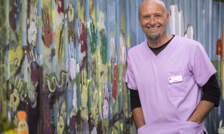 Ex-motivational coach who now inspires care home residents to keep active is in running for major award