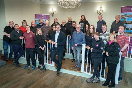 Tributes paid to the environmental Guardians of the South Wales Valleys — after 10,000 hours of service