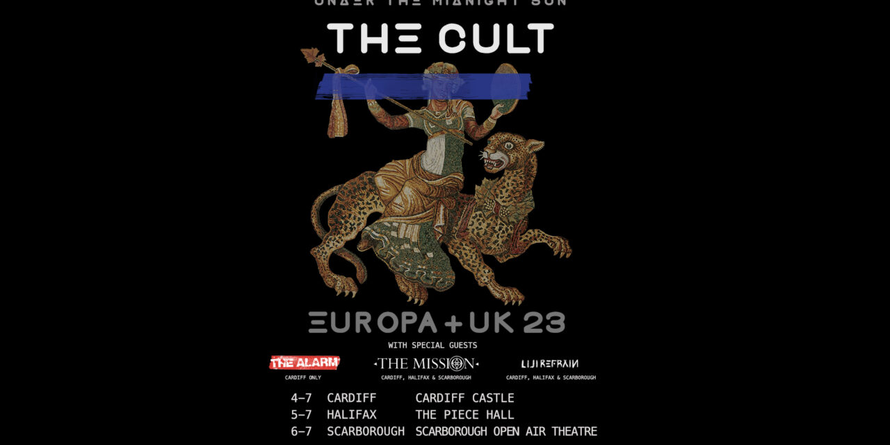 Welsh legends,The Alarm join The Mission and The Cult in Cardiff Castle.