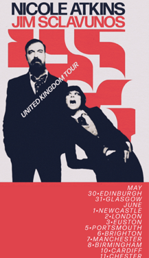 NICOLE ATKINS & JIM SCLAVUNOS in Cardiff on June 10th