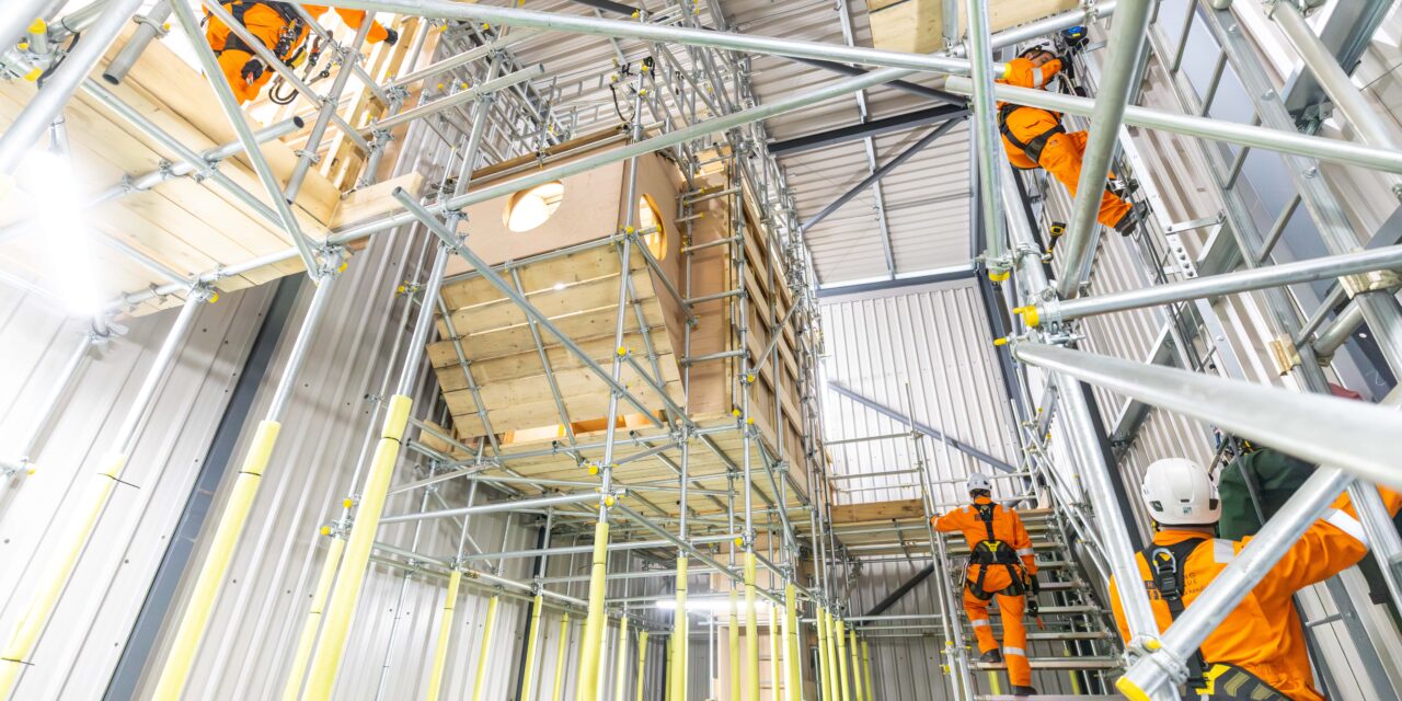 World-leading training provider opens new purpose-built wind turbine training facility in the Rhondda Valley