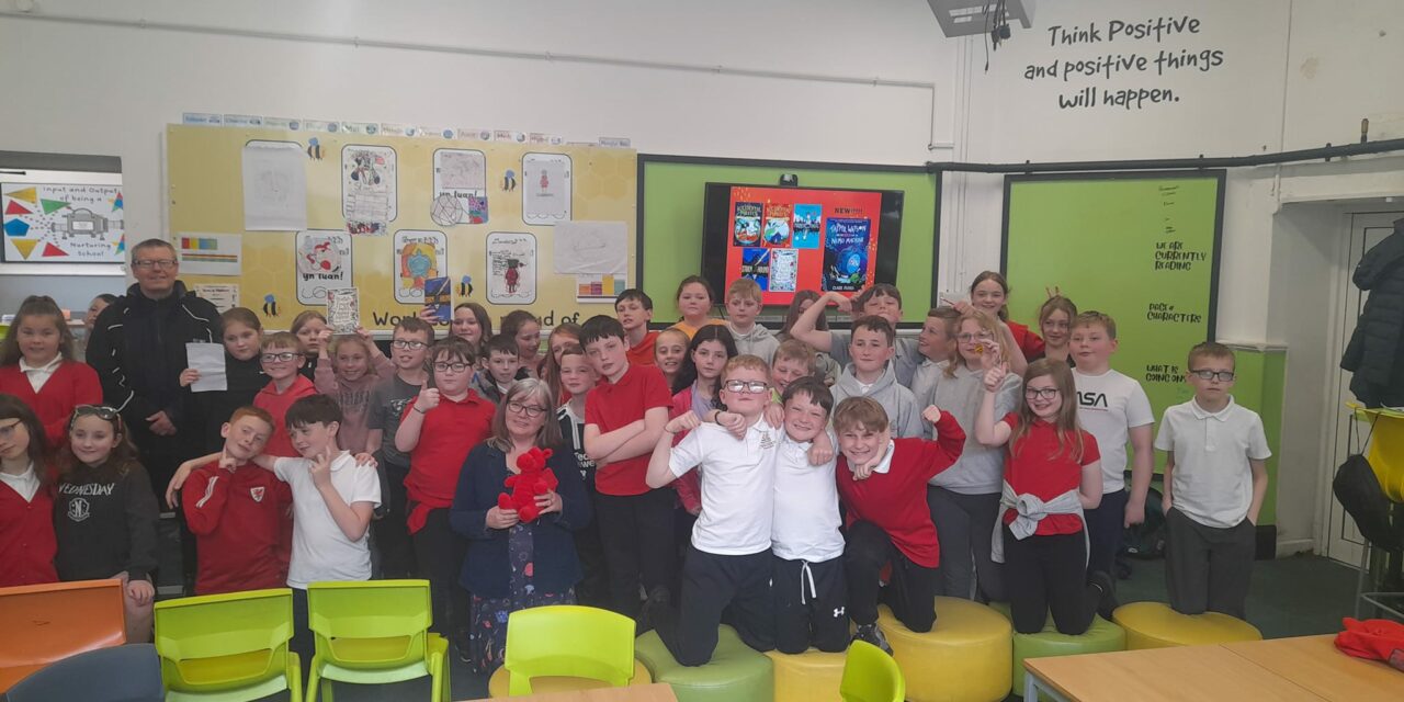 Author Claire visits WOW