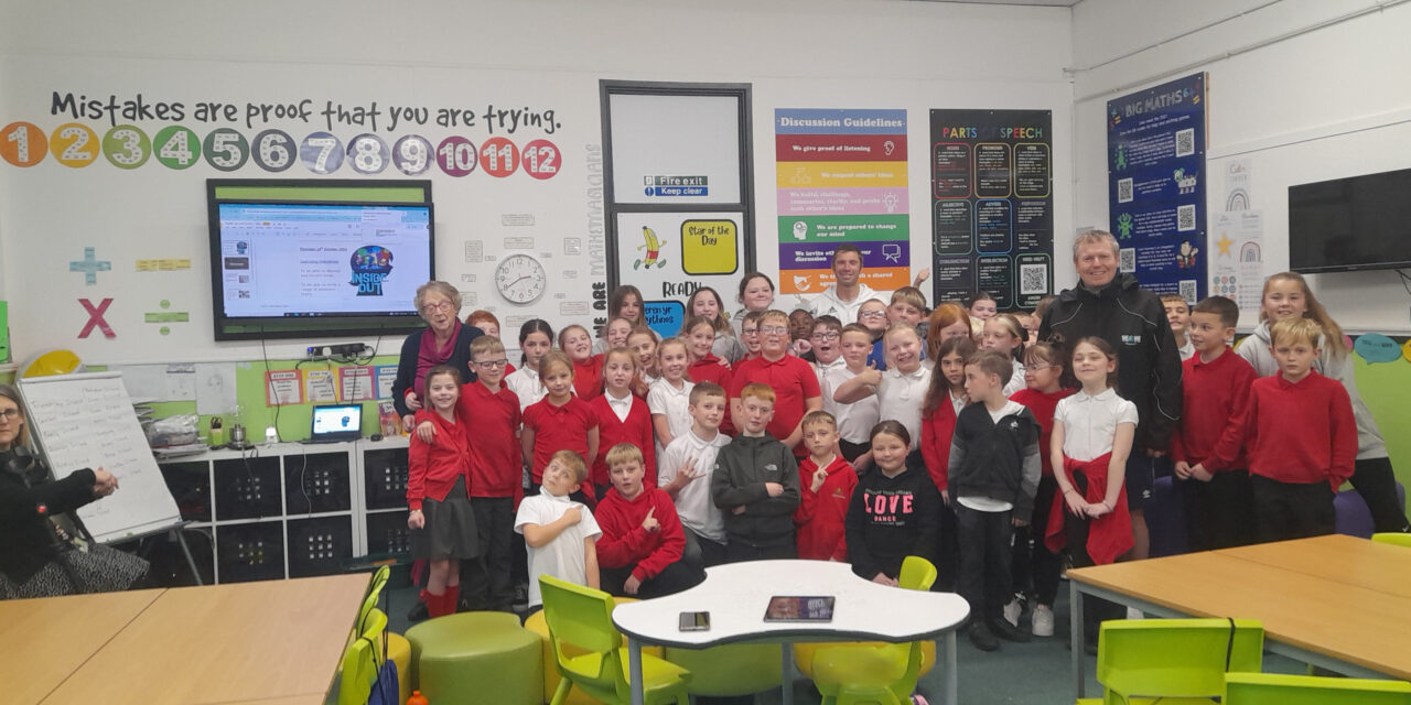 Olympic visit for World of Words