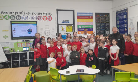 Olympic visit for World of Words