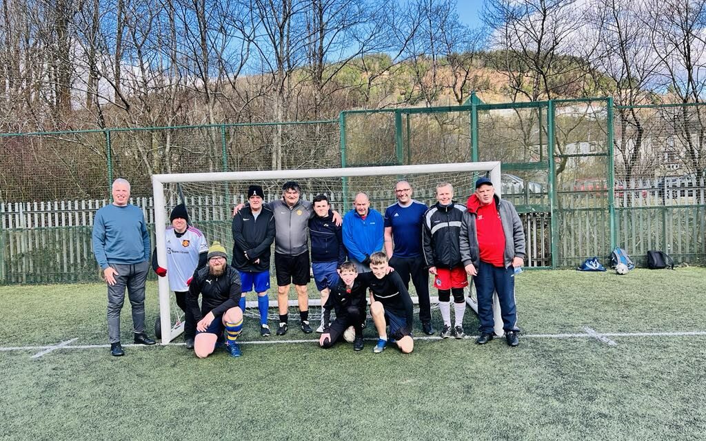 Free walking football